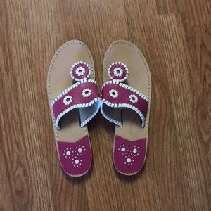 Pink Jack Rogers Sandals